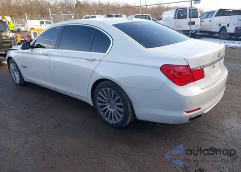 2012 BMW 750Li xDrive from USA, damaged, VIN WBAKC8C55CC435666